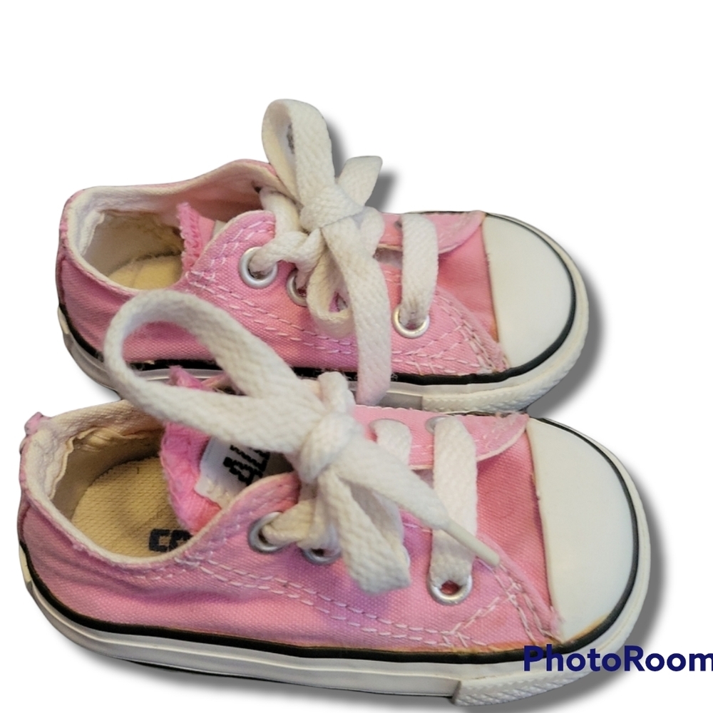 CONVERSE ALL☆STAR  PINK  TODDLER SZ 3 UNISEX CANVAS